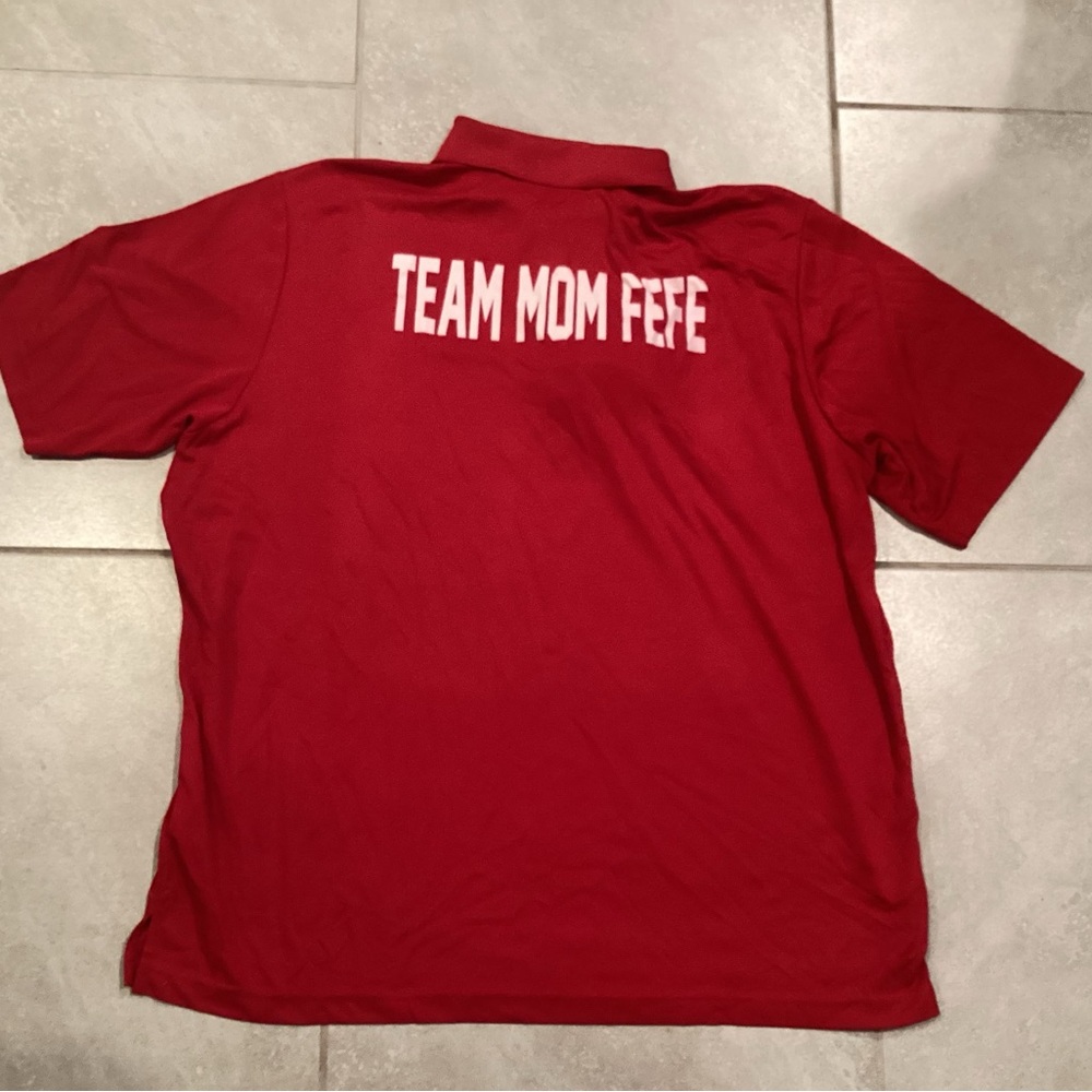 Elite Red Polo Shirt for Men - Picture 4 of 4